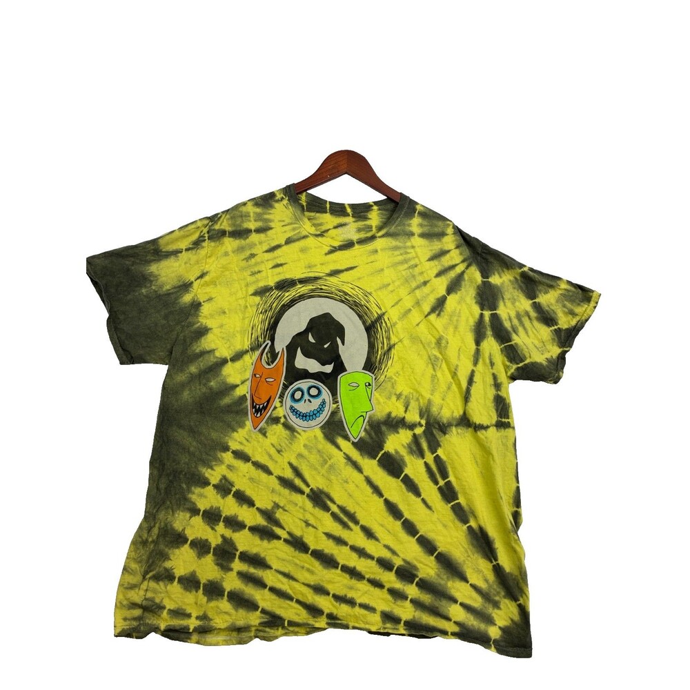 Disney Nightmare Before Christmas Oogie Boogie Tie Dye T-Shirt Men's 3XL